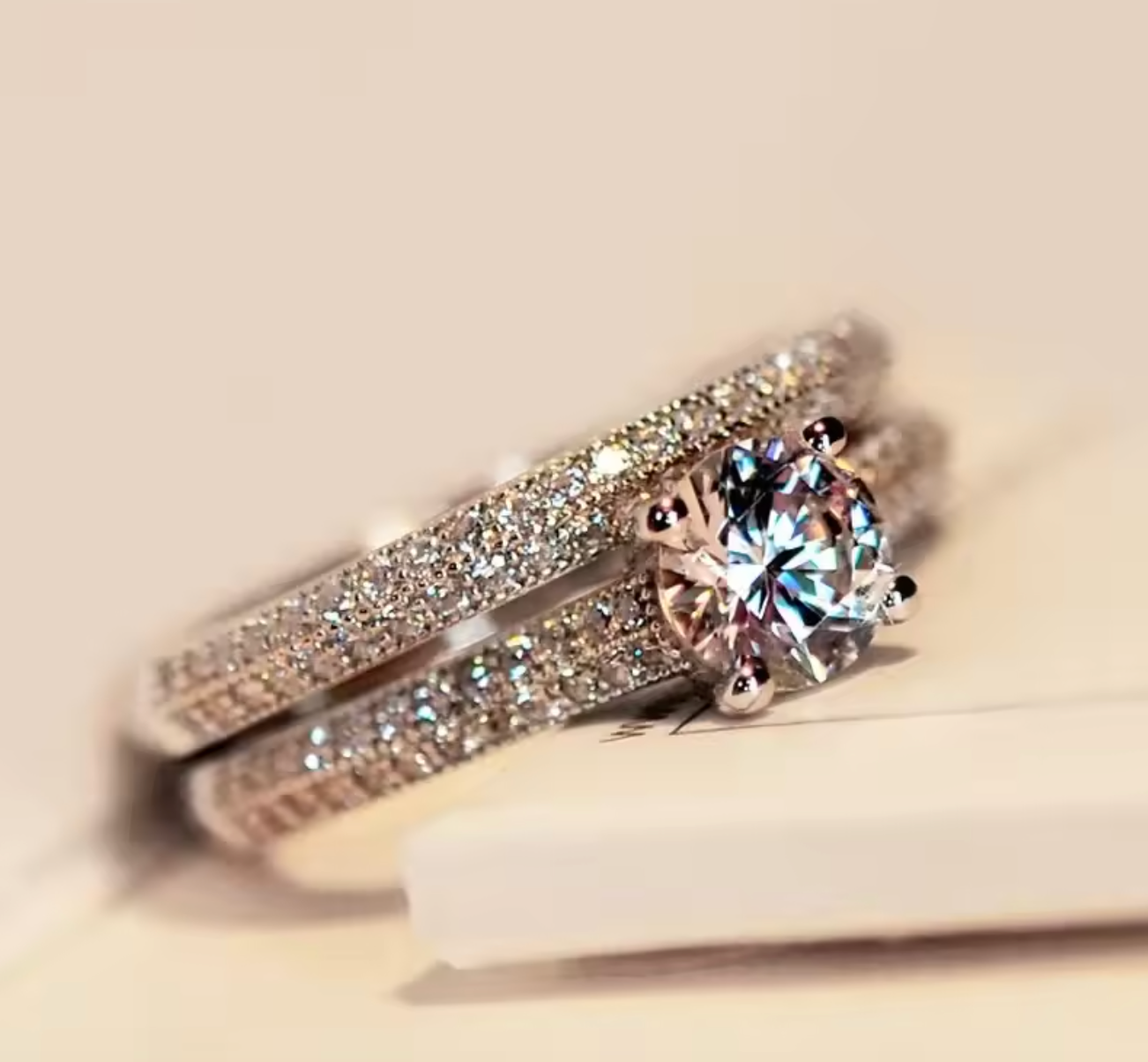 Elegant Wedding Ring Jewelry Gift for Women