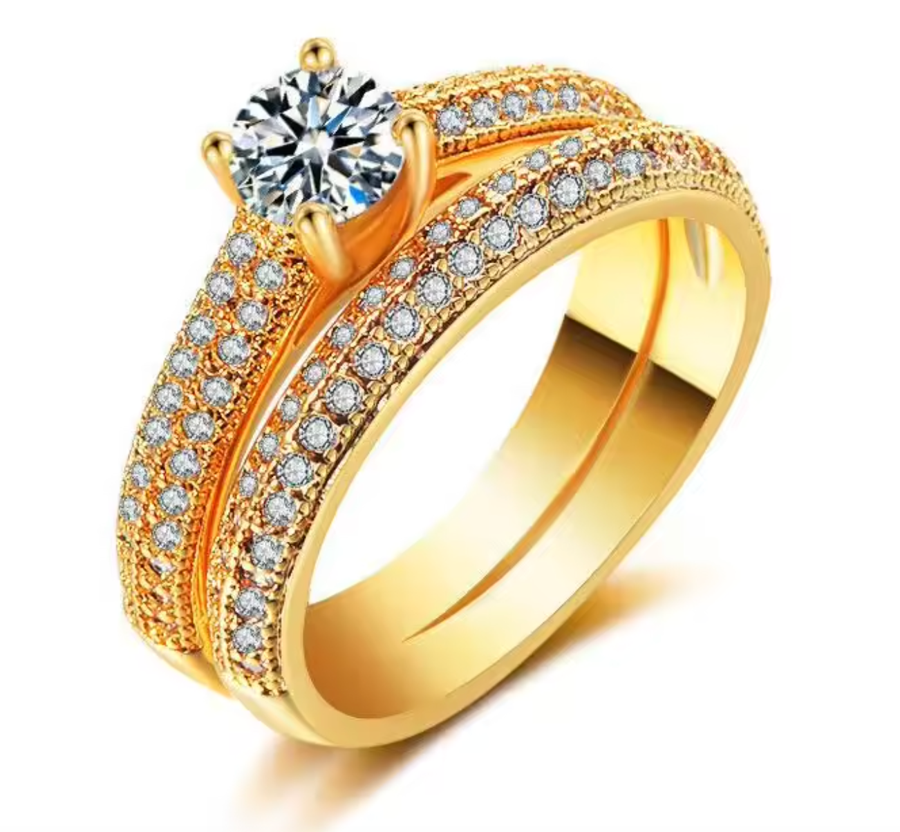 Elegant Wedding Ring Jewelry Gift for Women