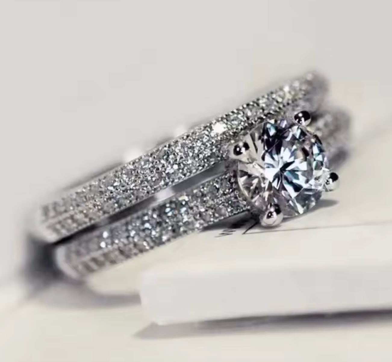 Elegant Wedding Ring Jewelry Gift for Women