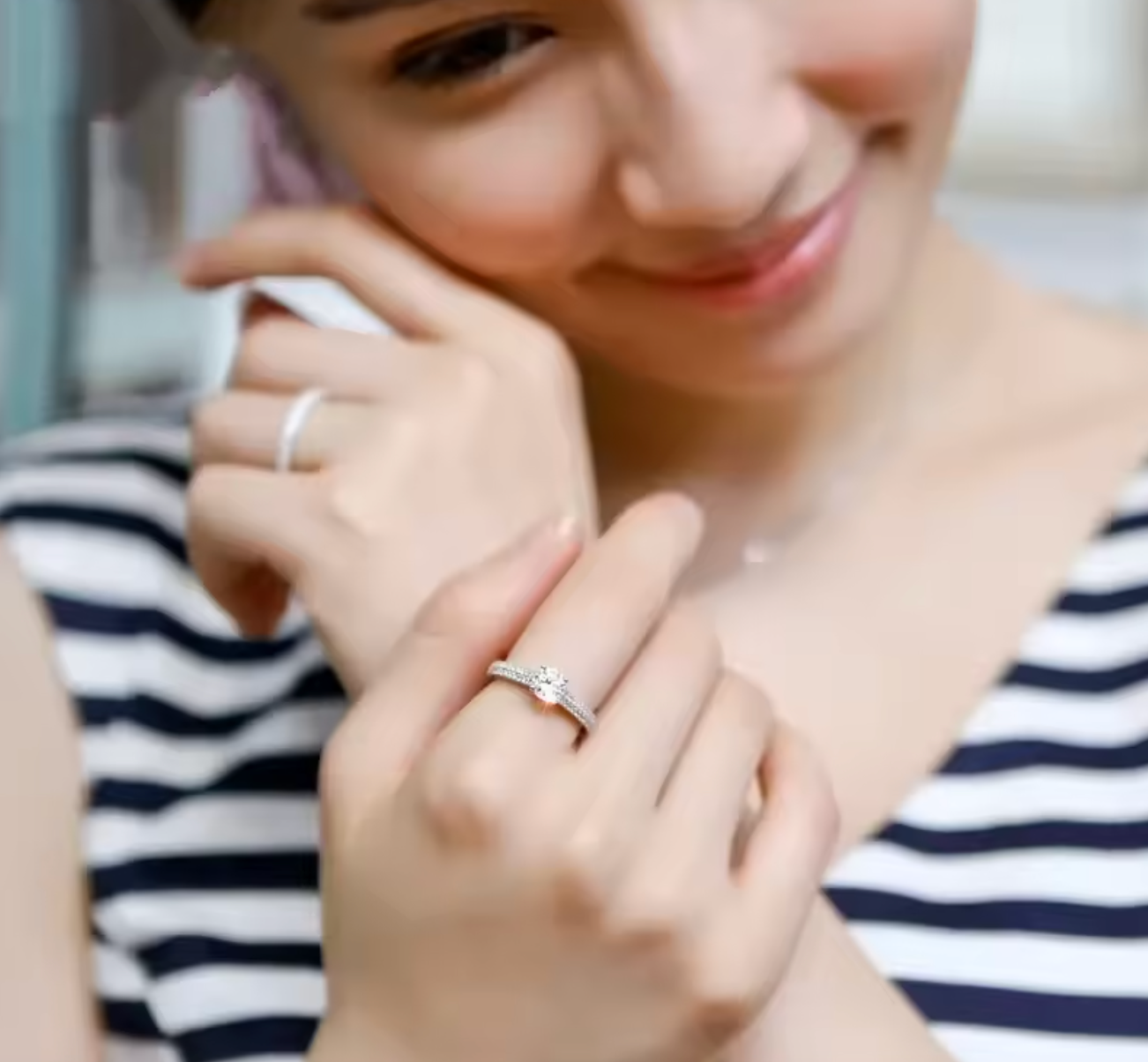 Elegant Wedding Ring Jewelry Gift for Women