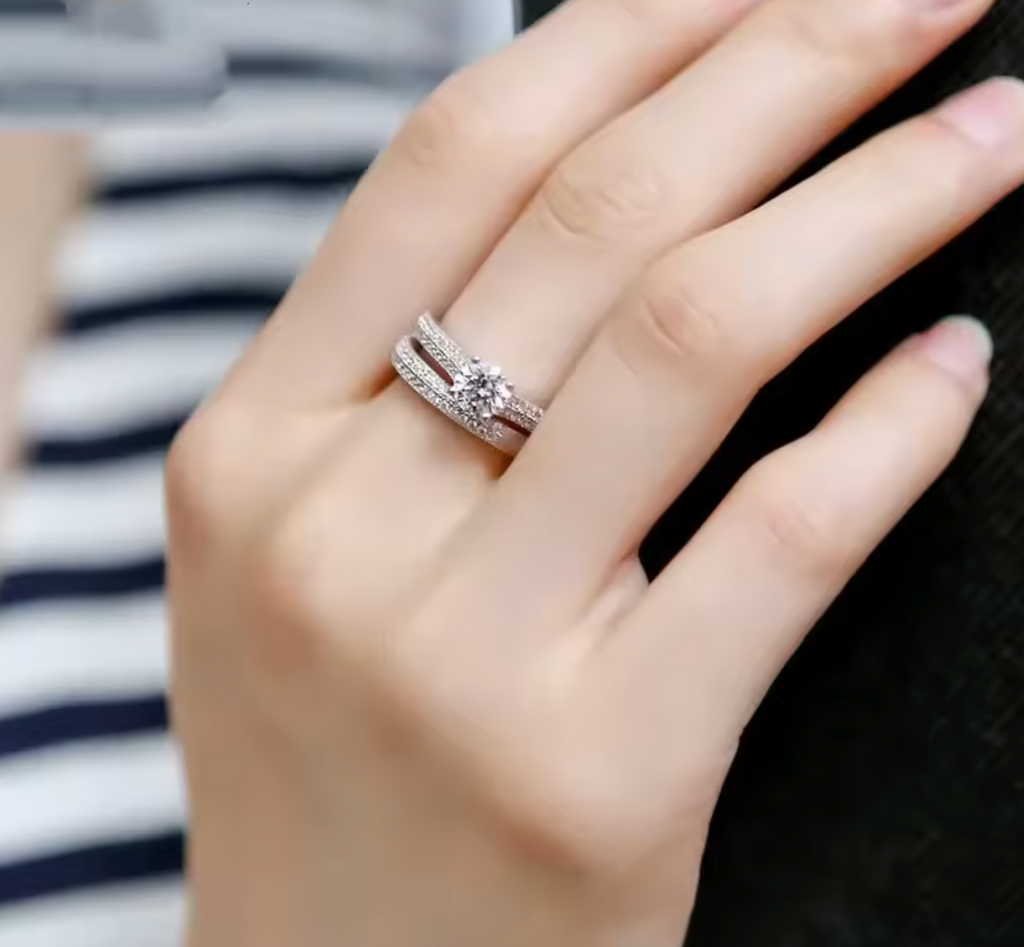 Elegant Wedding Ring Jewelry Gift for Women