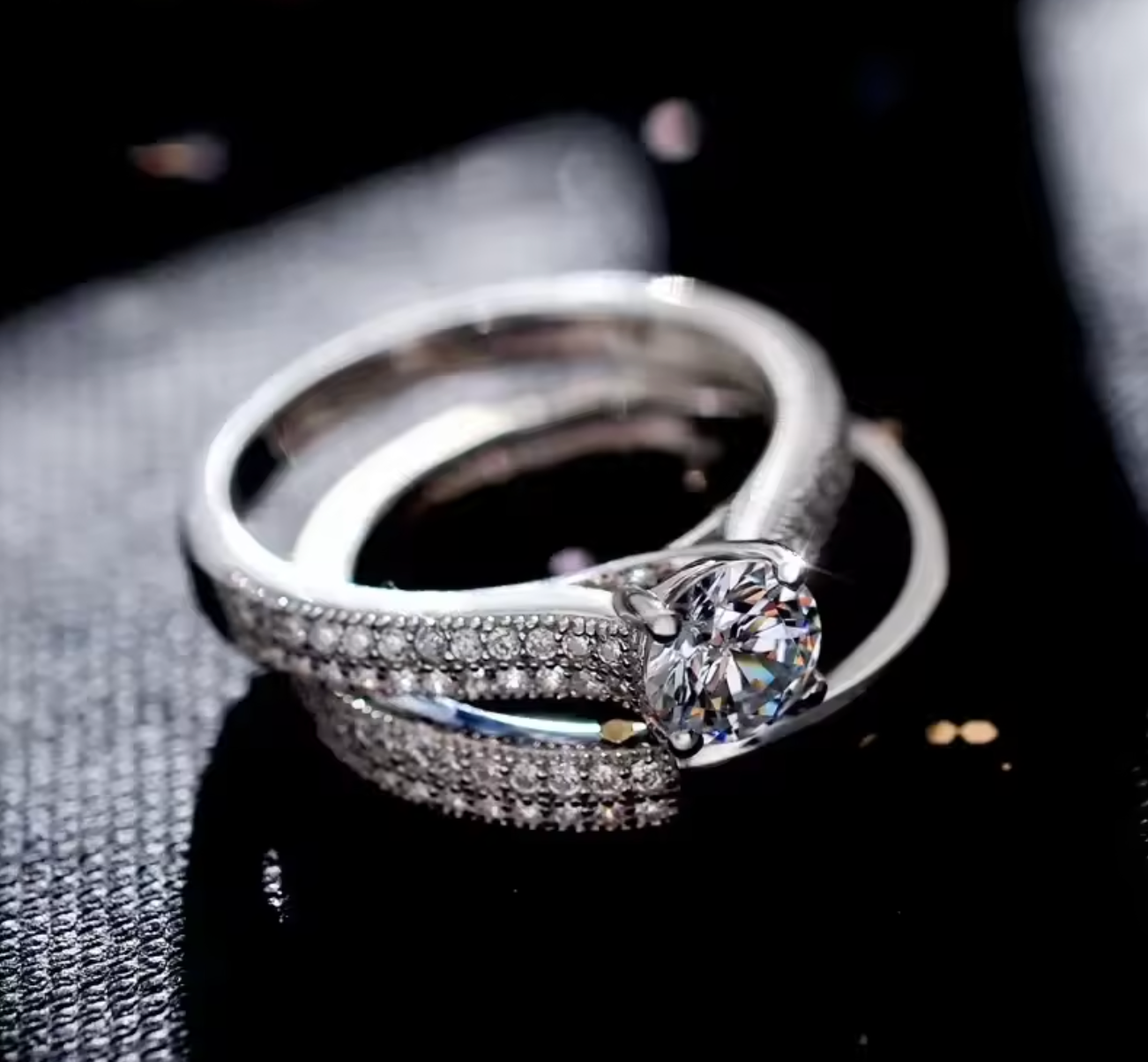 Elegant Wedding Ring Jewelry Gift for Women