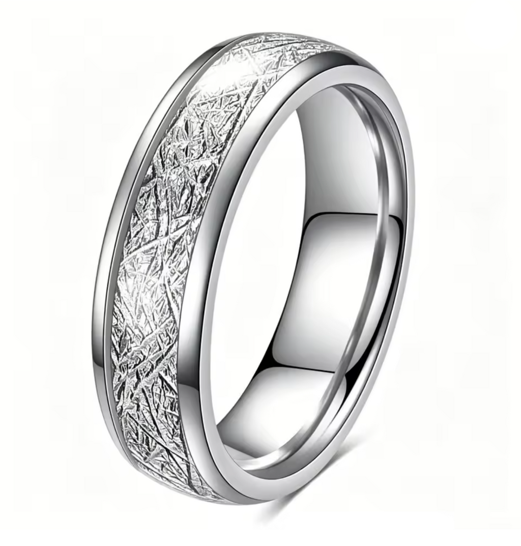 Rime Pattern Patterned Couple Ring Jewelry