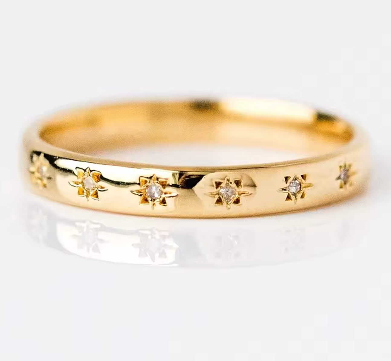 Korean Style Simple Metal Ring for Women