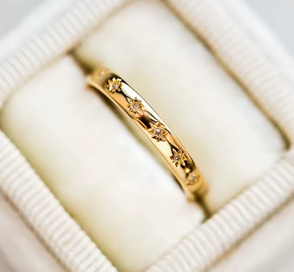 Korean Style Simple Metal Ring for Women